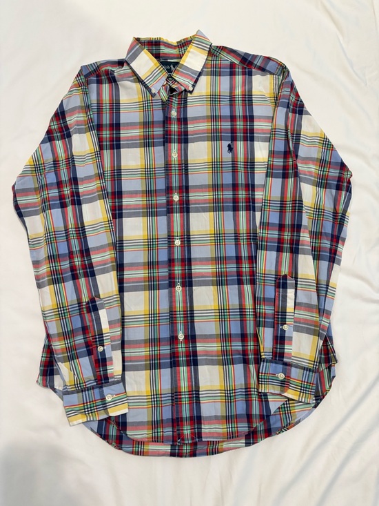 Ralph Lauren Other - Ralph Lauren Blue, Yellow & Red Plaid Button-Down Shirt